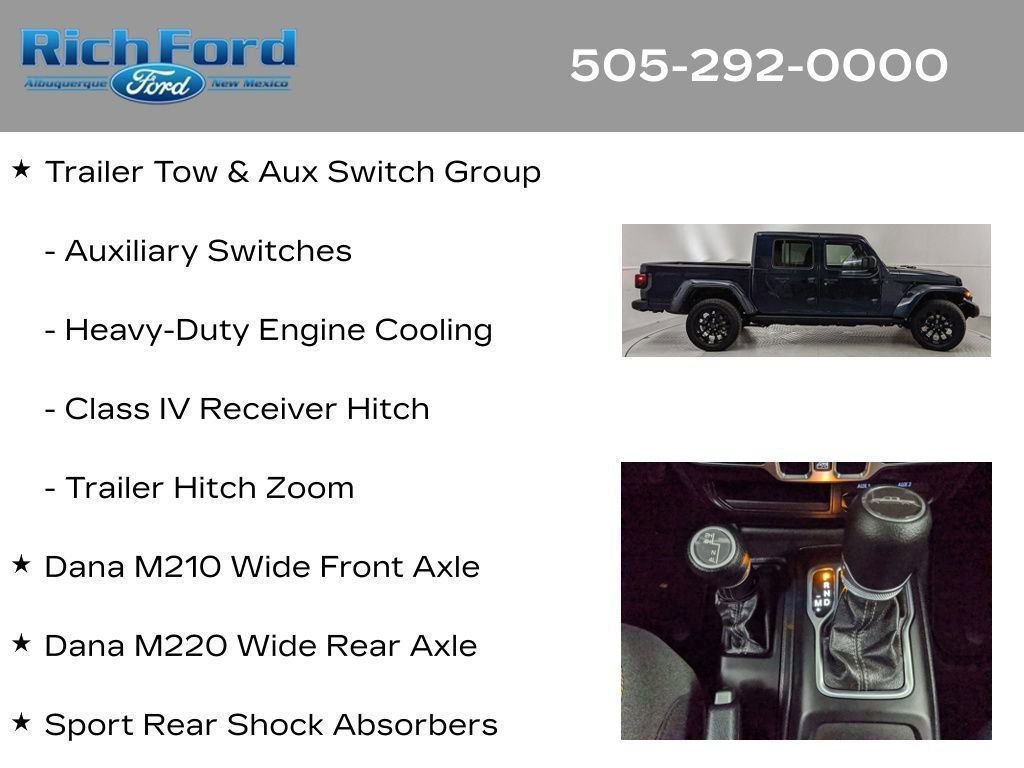 Used 2025 Jeep Gladiator Sport AWD/4WD image 99