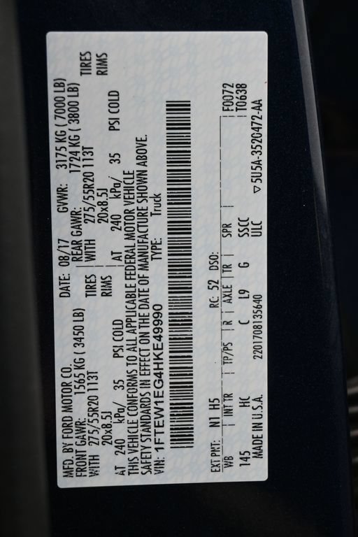 Certified 2017 Ford F150 Lariat AWD/4WD image 31
