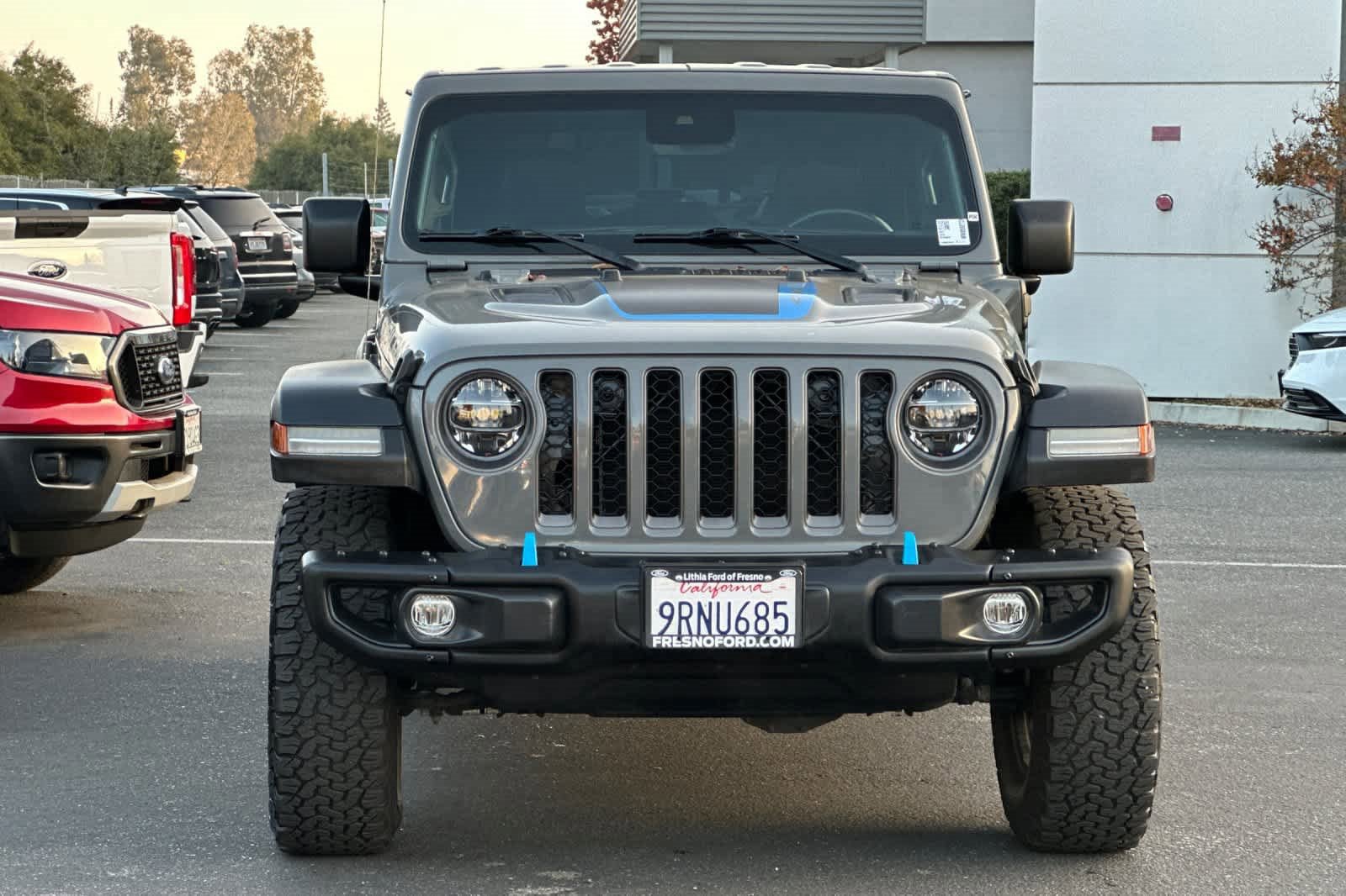 Used 2021 Jeep Wrangler Unlimited Rubicon 4xe w/ Steel Bumper Group image 8