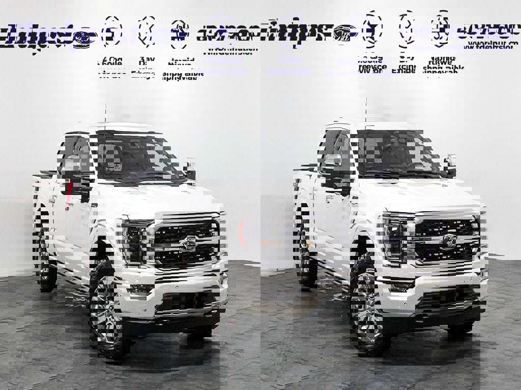 Certified 2023 Ford F150 Platinum w/ FX4 Off-Road Package