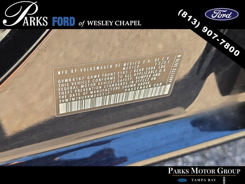 Used 2022 Volkswagen Jetta SE image 32