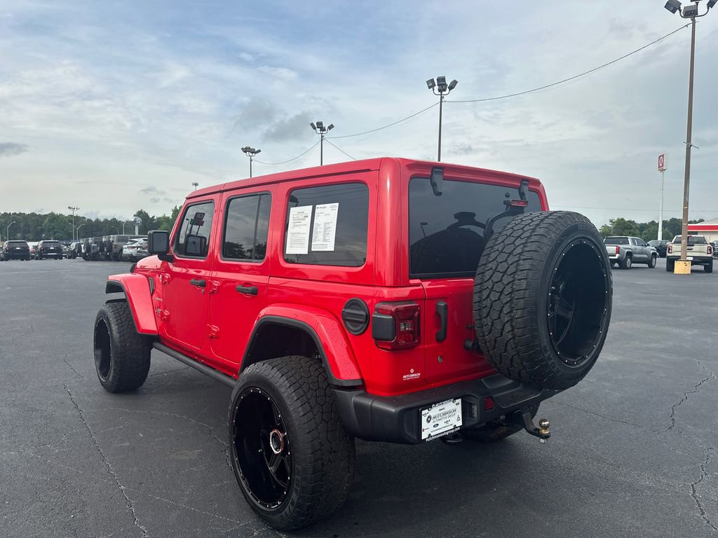 Used 2018 Jeep Wrangler Unlimited Sahara AWD/4WD image 5