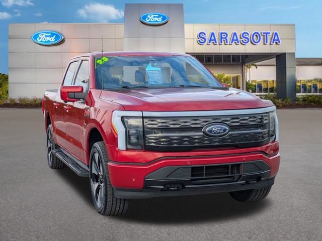 Certified 2023 Ford F150 Lightning Platinum