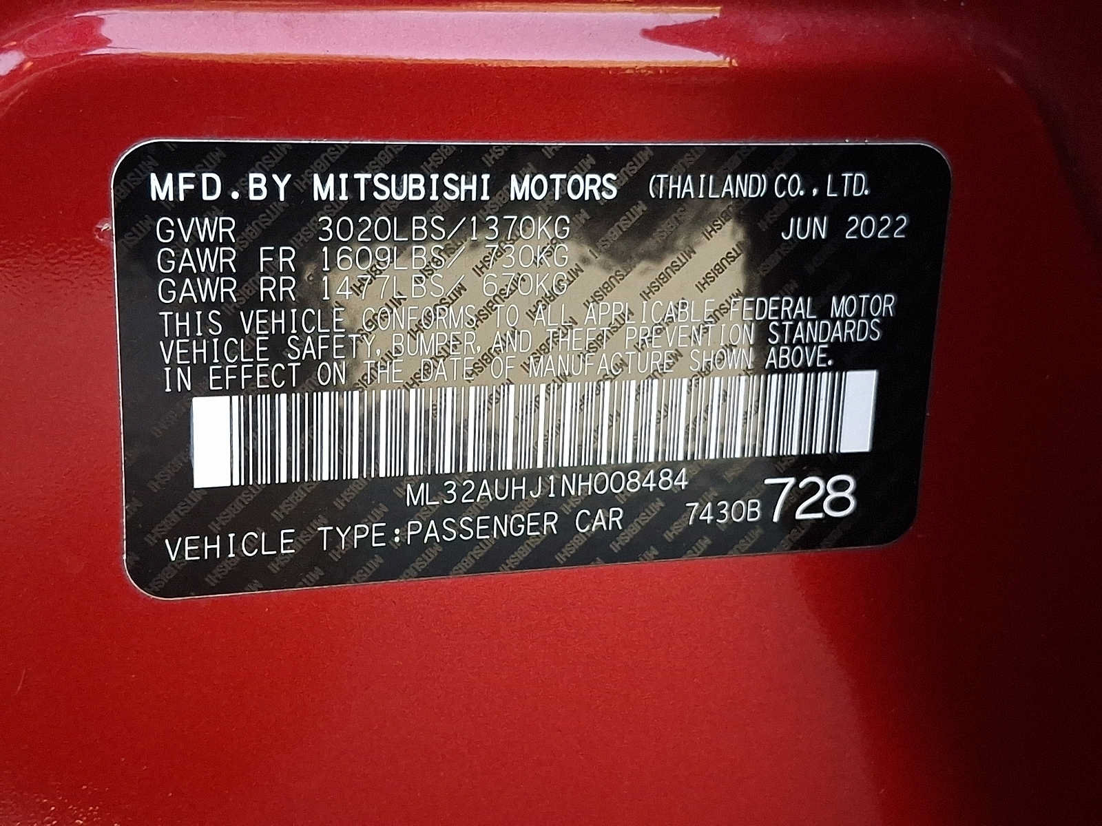 Used 2022 Mitsubishi Mirage ES FWD image 26