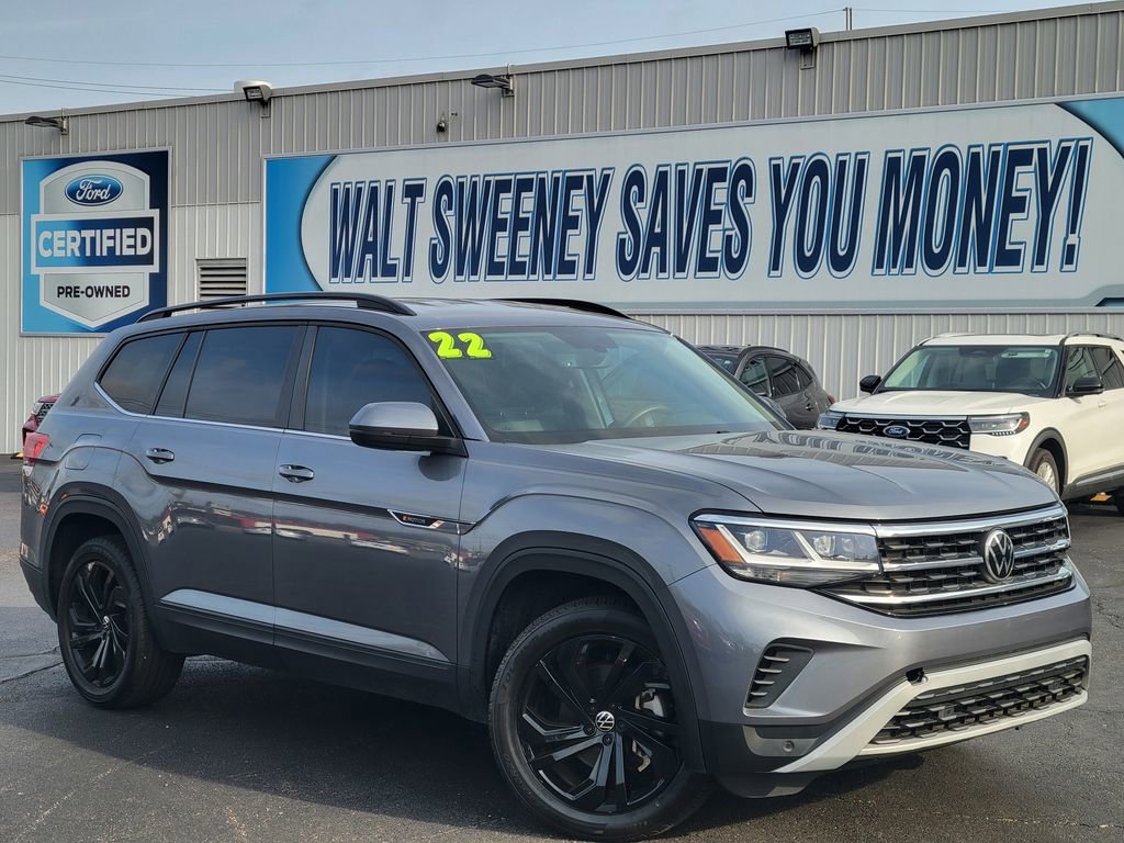 Used 2022 Volkswagen Atlas SE w/ Black Wheel Package image 31