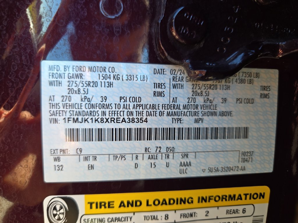 Certified 2024 Ford Expedition Max Limited RWD image 25