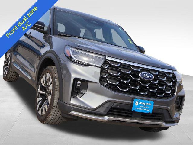 Certified 2025 Ford Explorer Platinum w/ LUX Leather Package AWD/4WD image 7
