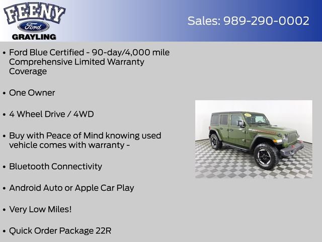 Used 2021 Jeep Wrangler Unlimited Rubicon w/ Cold Weather Group image 4