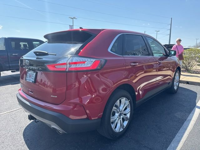 Certified 2021 Ford Edge Titanium w/ Class II Trailer Tow Package image 10