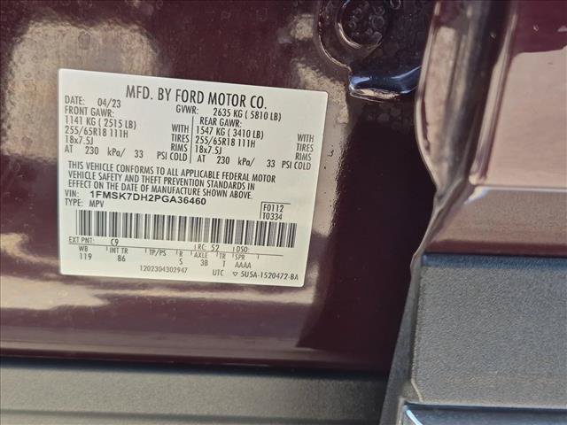 Certified 2023 Ford Explorer XLT RWD image 25