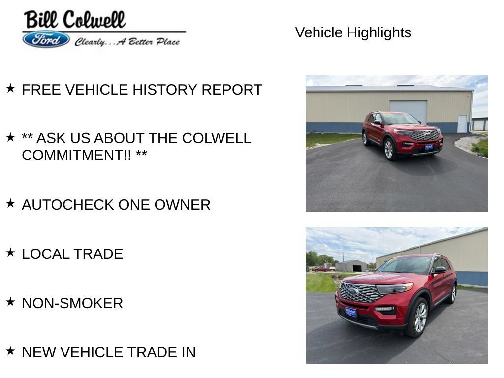 Certified 2023 Ford Explorer Platinum w/ Premium Technology Package AWD/4WD image 11