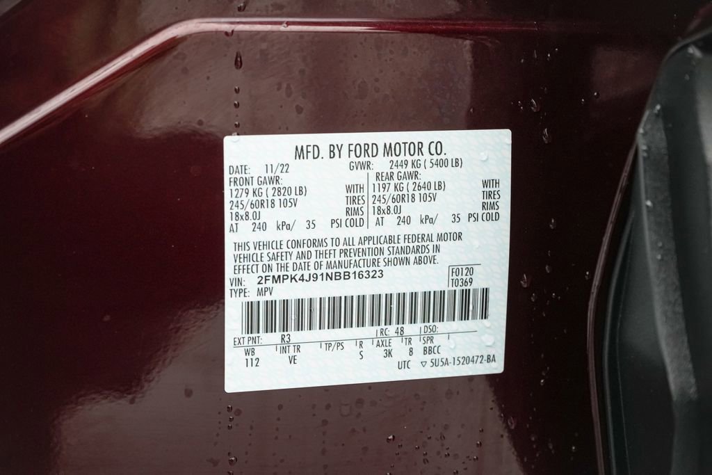 Certified 2022 Ford Edge SEL w/ Convenience Package image 24