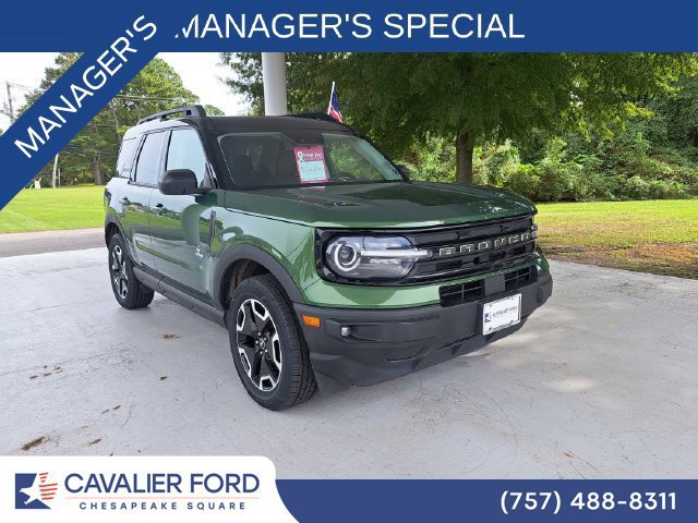 Certified 2023 Ford Bronco Sport Outer Banks w/ Tech Package