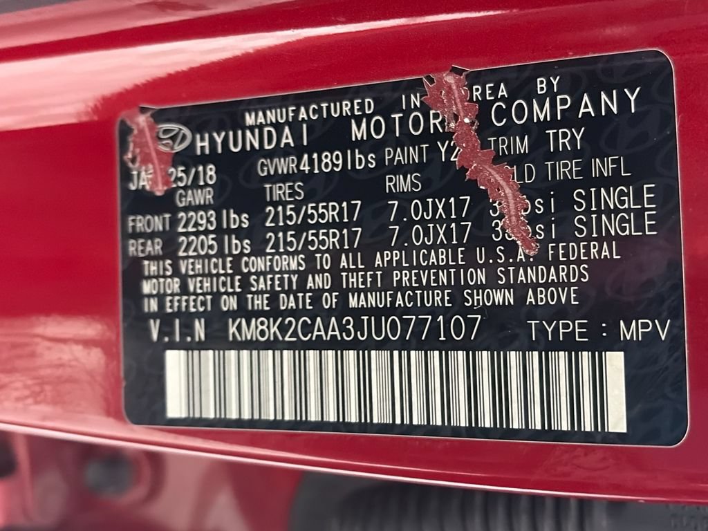 Used 2018 Hyundai Kona SEL AWD/4WD image 9