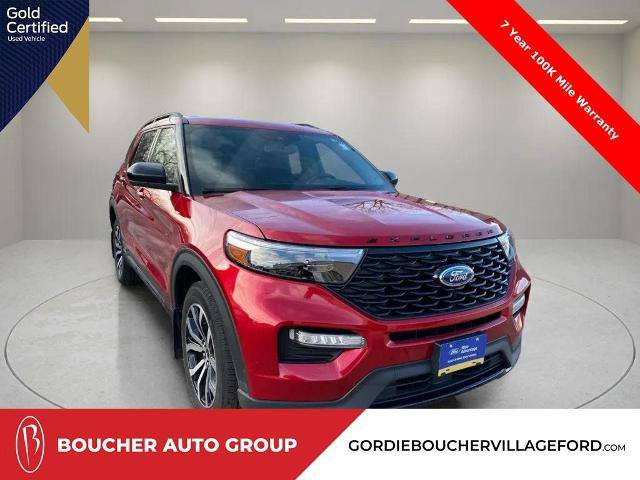 Certified 2022 Ford Explorer ST-Line w/ Class IV Trailer Tow Package