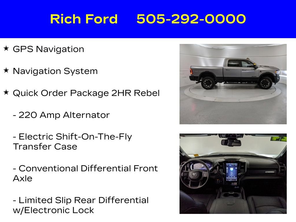 Used 2024 RAM 2500 Rebel w/ Towing Technology Group image 11
