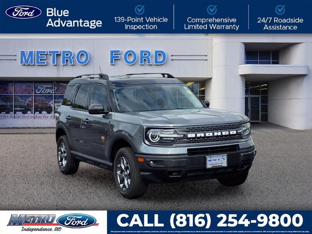 Certified 2021 Ford Bronco Sport Badlands AWD/4WD image 1