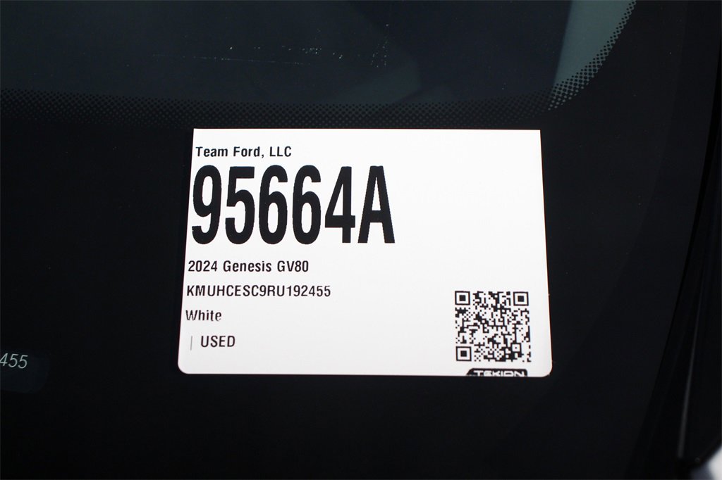 Used 2024 Genesis GV80 3.5T w/ Advanced Package image 31