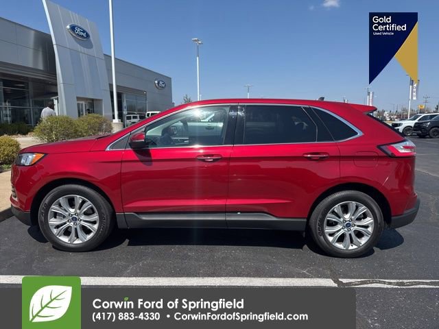 Certified 2021 Ford Edge Titanium w/ Class II Trailer Tow Package image 7