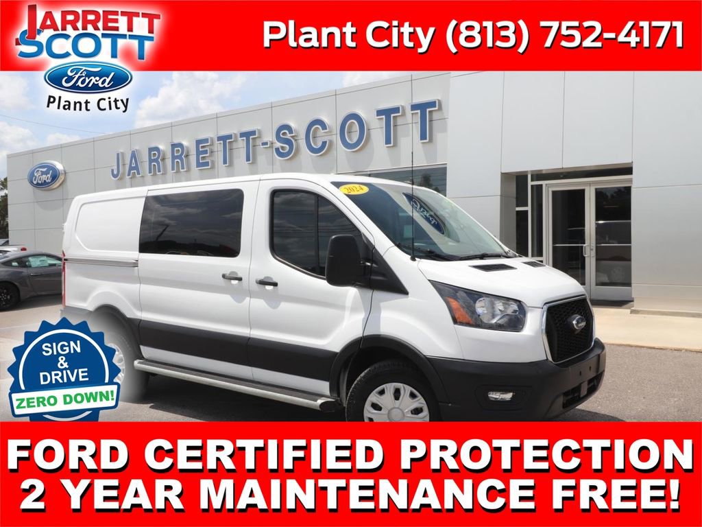 Certified 2024 Ford Transit 250 Low Roof w/ Exterior Upgrade Package RWD image 1