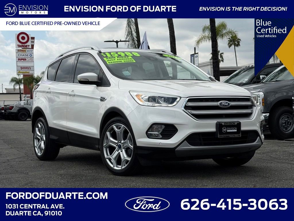 Certified 2017 Ford Escape Titanium w/ Equipment Group 301A