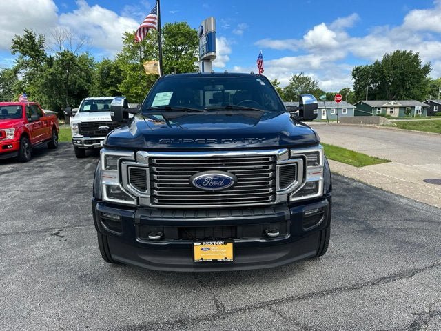 Certified 2022 Ford F450 Platinum w/ FX4 Off-Road Package AWD/4WD image 2