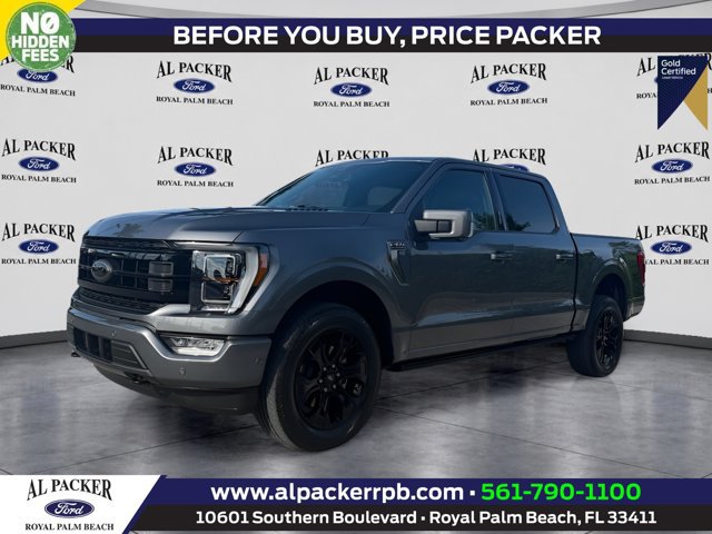 Certified 2023 Ford F150 Platinum w/ Equipment Group 701A High AWD/4WD image 1