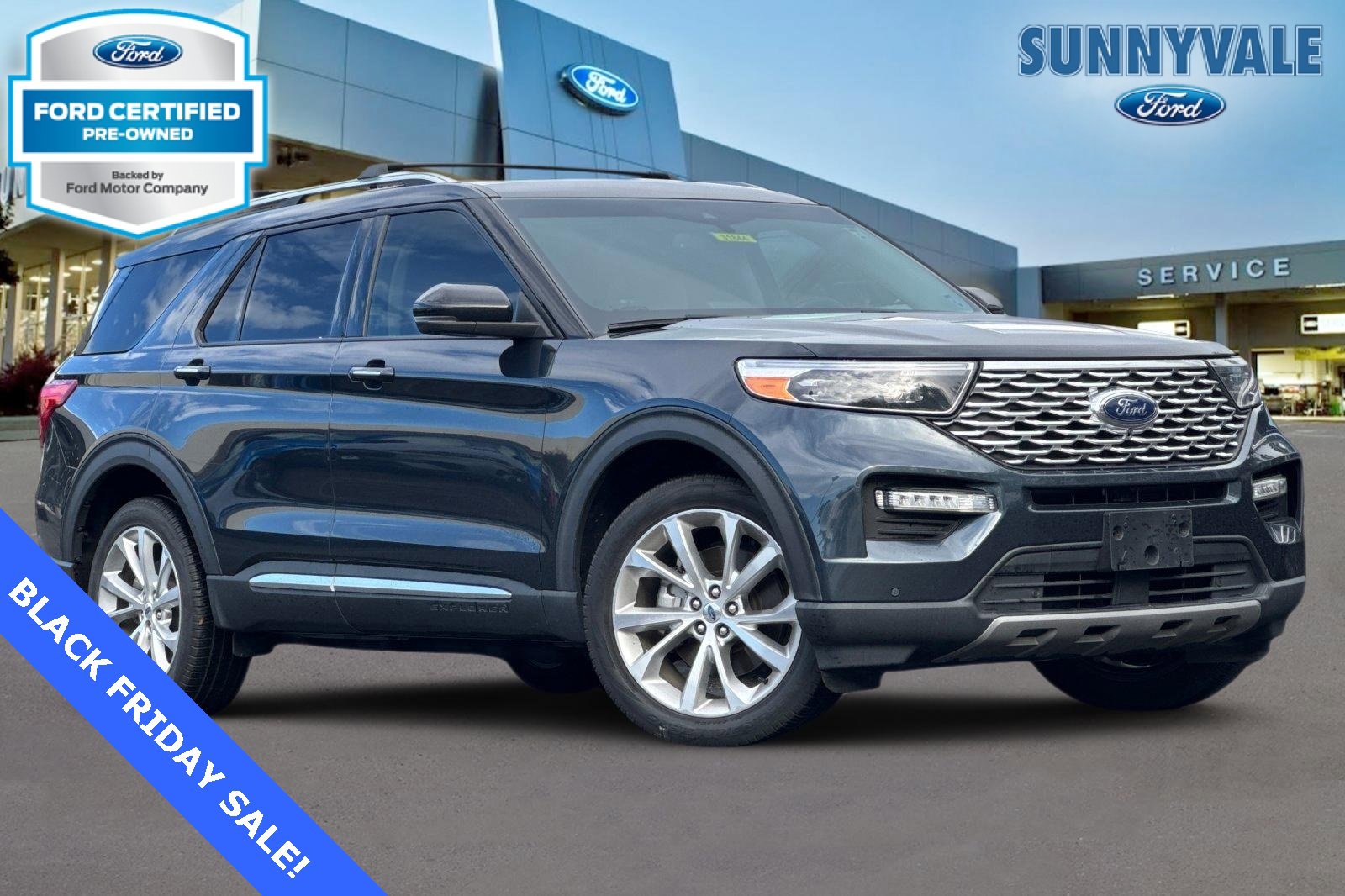 Certified 2022 Ford Explorer Platinum w/ Technology Package
