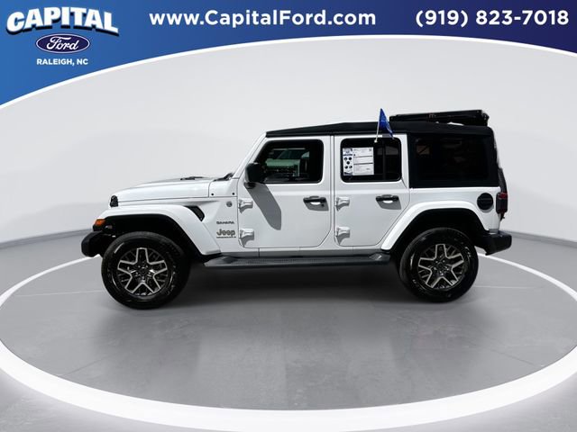 Used 2024 Jeep Wrangler Unlimited Sahara w/ Safety Group AWD/4WD image 5