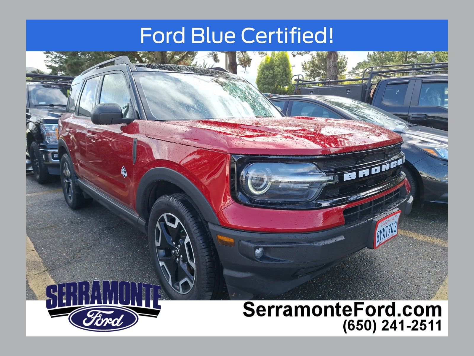 Certified 2021 Ford Bronco Sport Outer Banks w/ Outer Banks Package AWD/4WD image 1