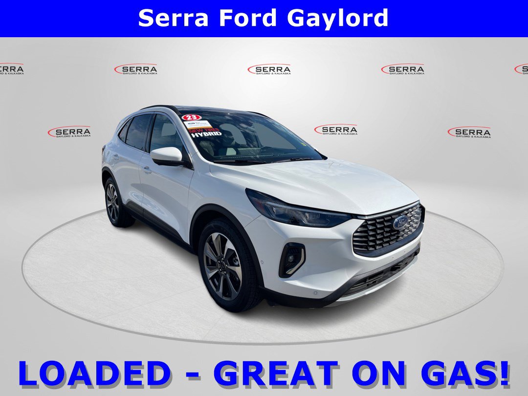 Certified 2023 Ford Escape Platinum w/ Premium Technology Package