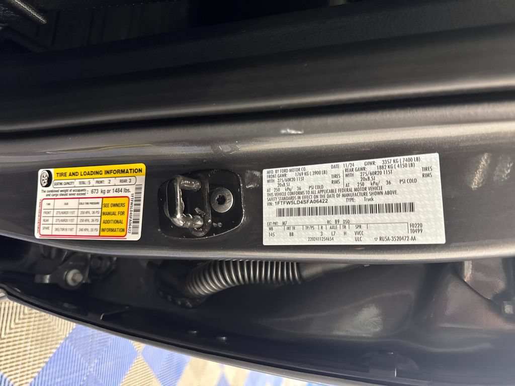Certified 2025 Ford F150 Lariat w/ Equipment Group 501A Mid AWD/4WD image 33
