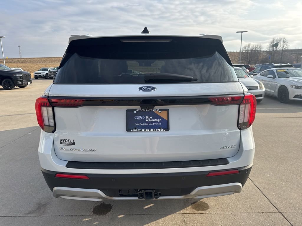 Certified 2025 Ford Explorer Platinum w/ LUX Leather Package image 4