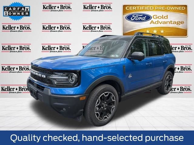 Certified 2025 Ford Bronco Sport Outer Banks w/ Outer Banks Tech Package+ AWD/4WD image 3