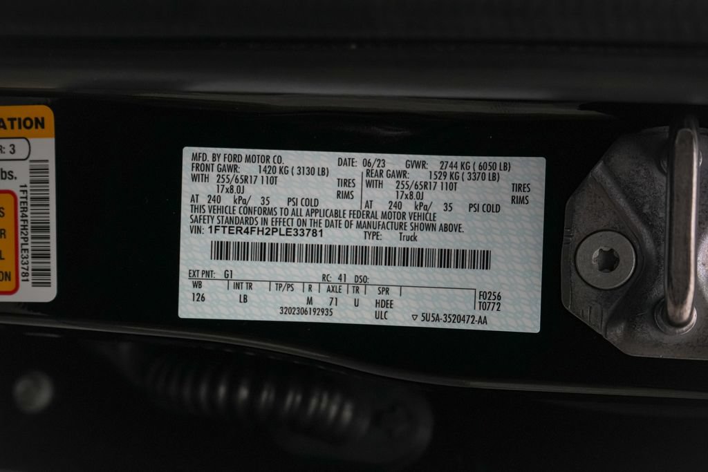 Certified 2023 Ford Ranger XLT w/ Equipment Group 301A Mid AWD/4WD image 25