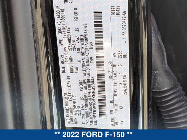 Certified 2022 Ford F150 King Ranch w/ Equipment Group 601A High RWD image 23