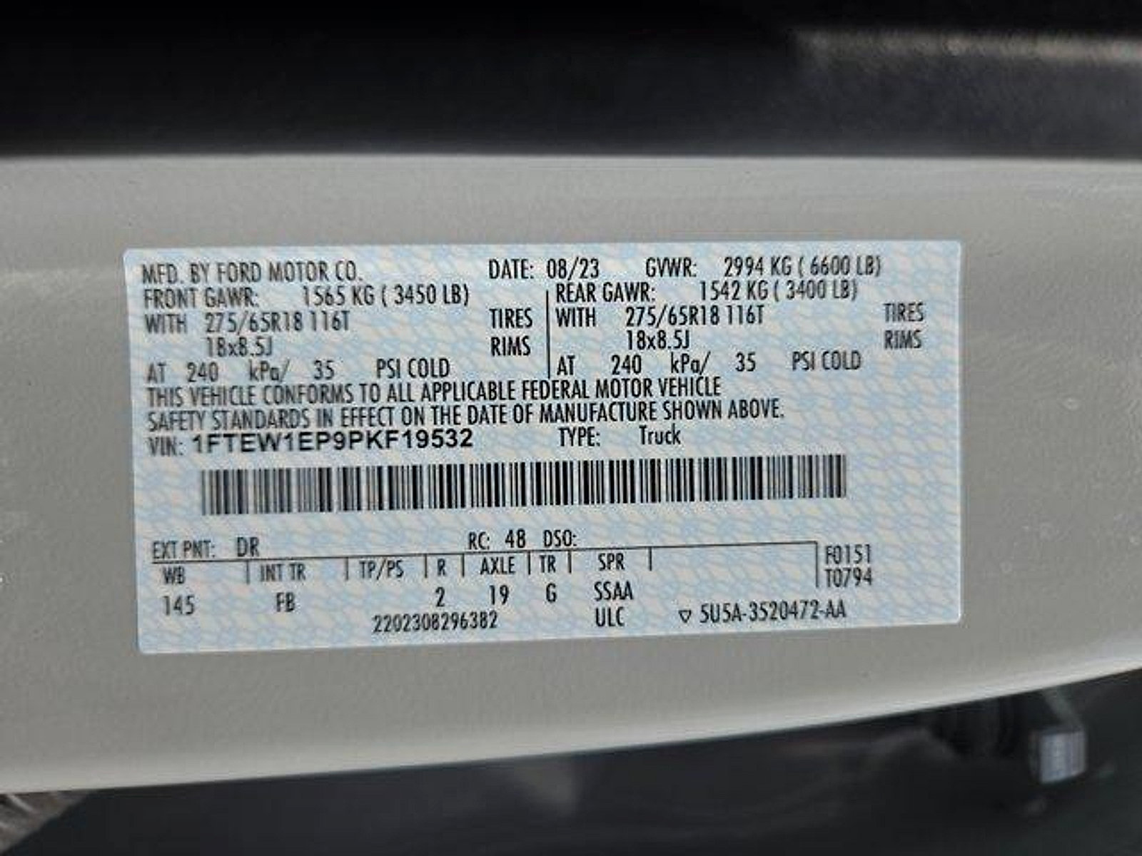 Certified 2023 Ford F150 XLT w/ Equipment Group 302A High AWD/4WD image 26