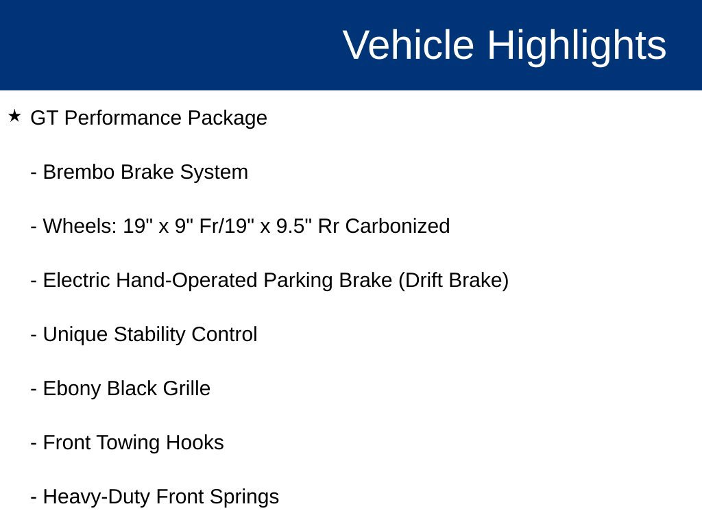 Certified 2025 Ford Mustang GT Premium w/ GT Performance Package RWD image 24