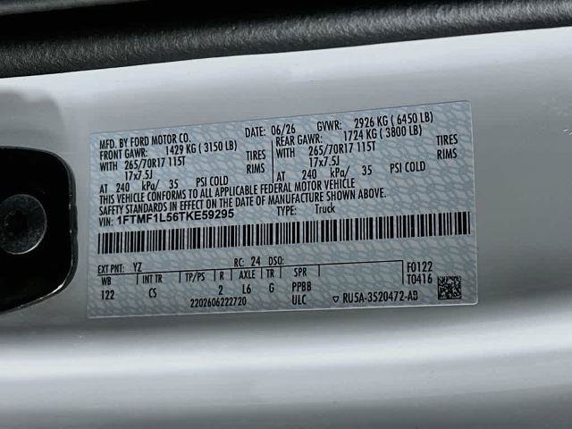 Certified 2026 Ford F150 XL w/ Equipment Group 103A High AWD/4WD image 21