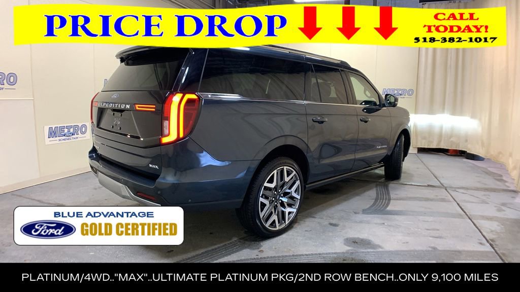 Certified 2025 Ford Expedition Max Platinum w/ Platinum Ultimate Package AWD/4WD image 3