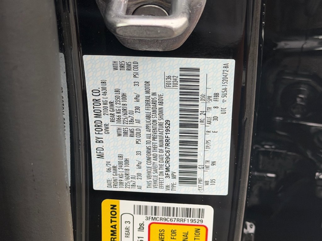 Certified 2024 Ford Bronco Sport Outer Banks AWD/4WD image 20