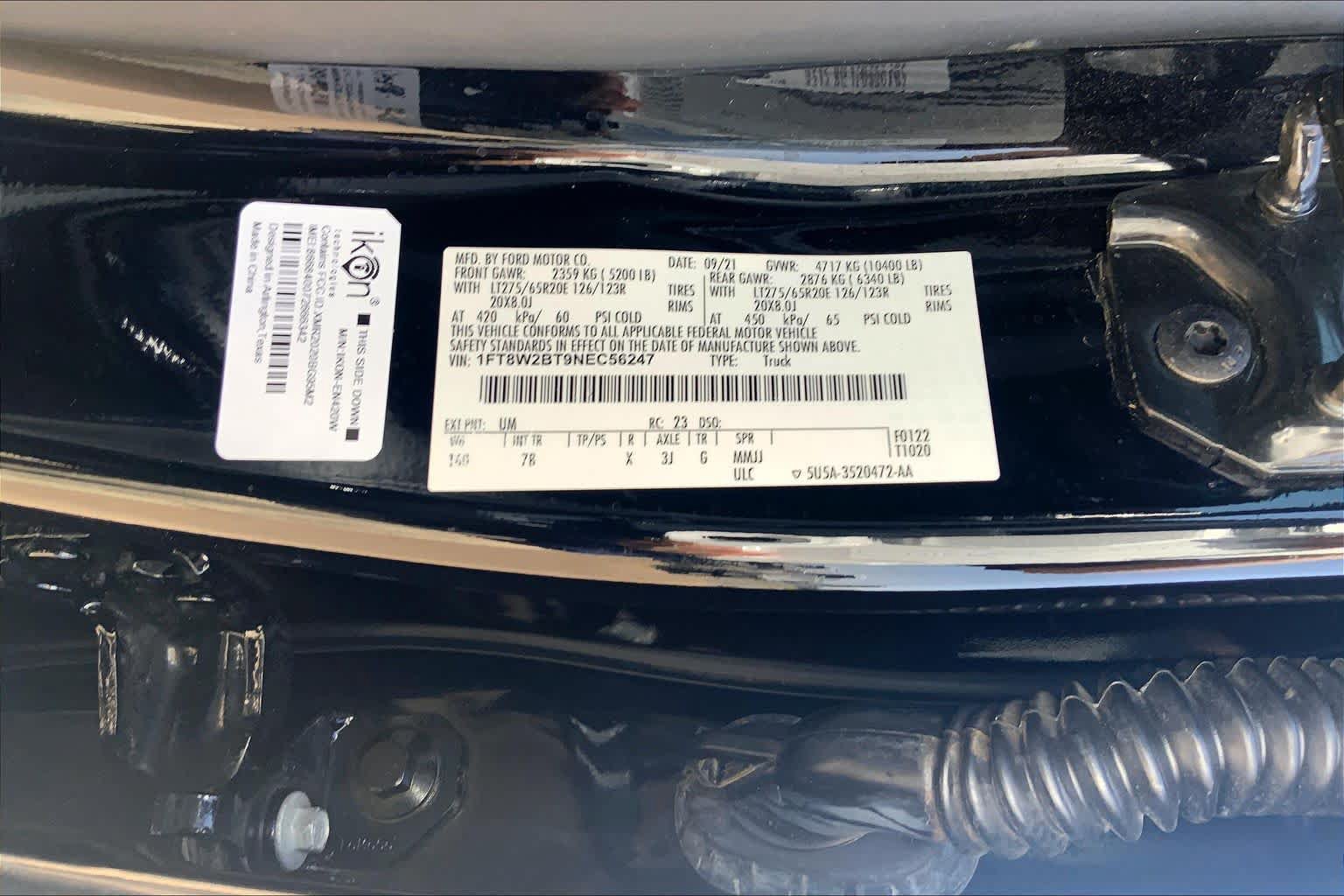 Certified 2022 Ford F250 Platinum AWD/4WD image 37