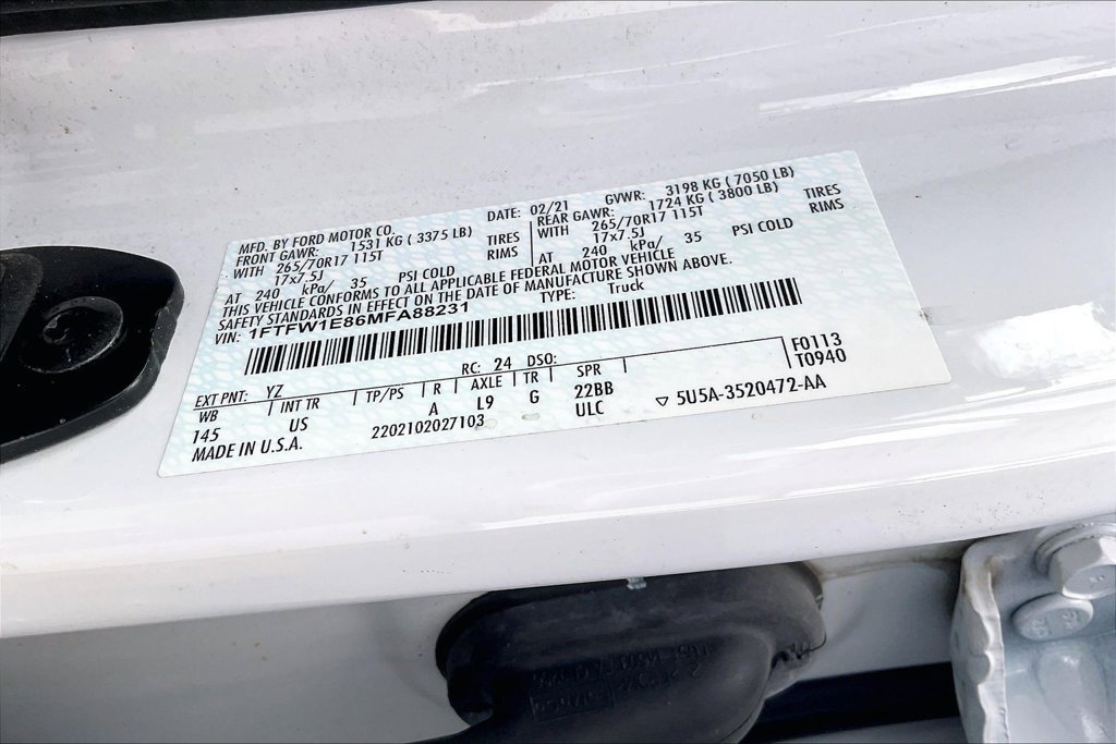 Certified 2021 Ford F150 XLT AWD/4WD image 28