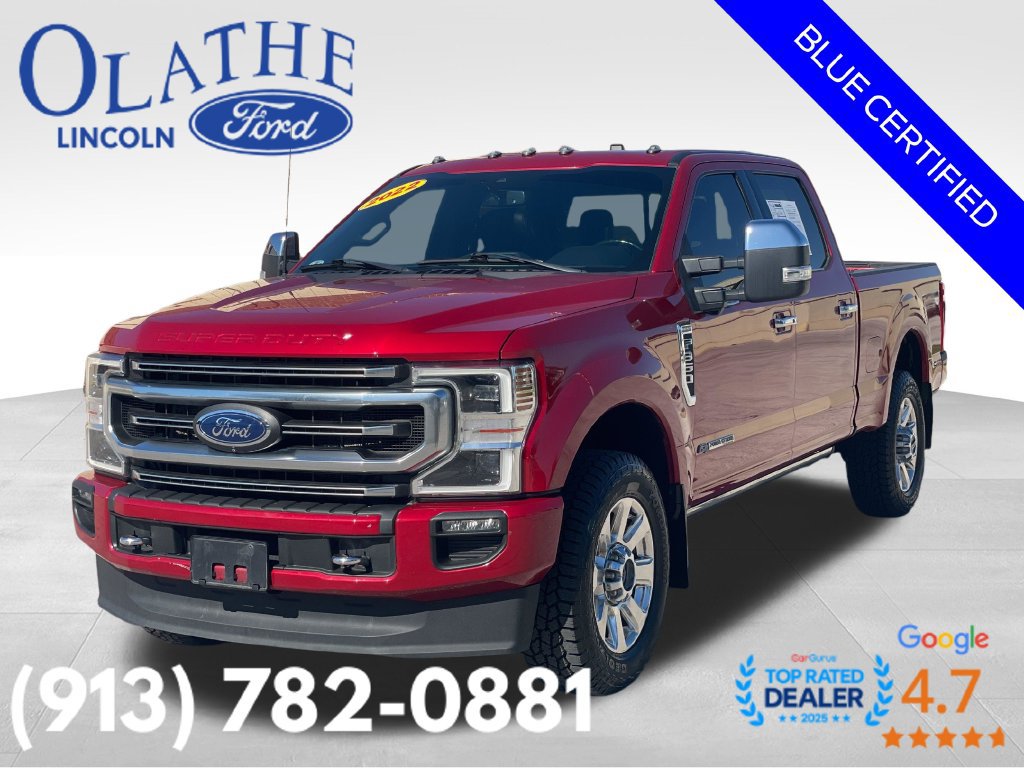 Certified 2022 Ford F350 Platinum w/ FX4 Off-Road Package