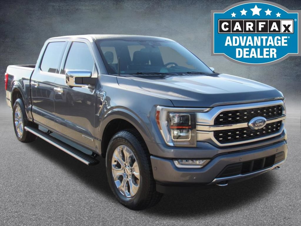 Certified 2022 Ford F150 Platinum w/ Equipment Group 701A High AWD/4WD 360° Tour