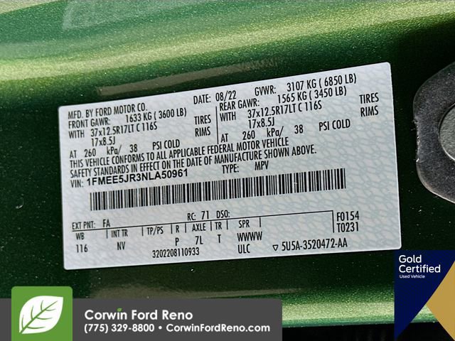 Certified 2022 Ford Bronco Raptor image 35