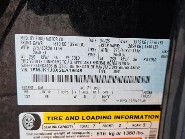 Certified 2025 Ford Expedition Max Active AWD/4WD image 21