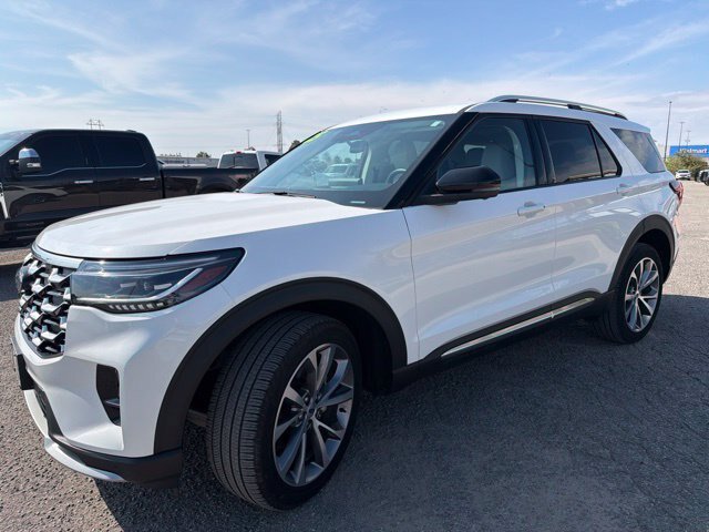 Certified 2025 Ford Explorer Platinum w/ Ultimate Package AWD/4WD image 3