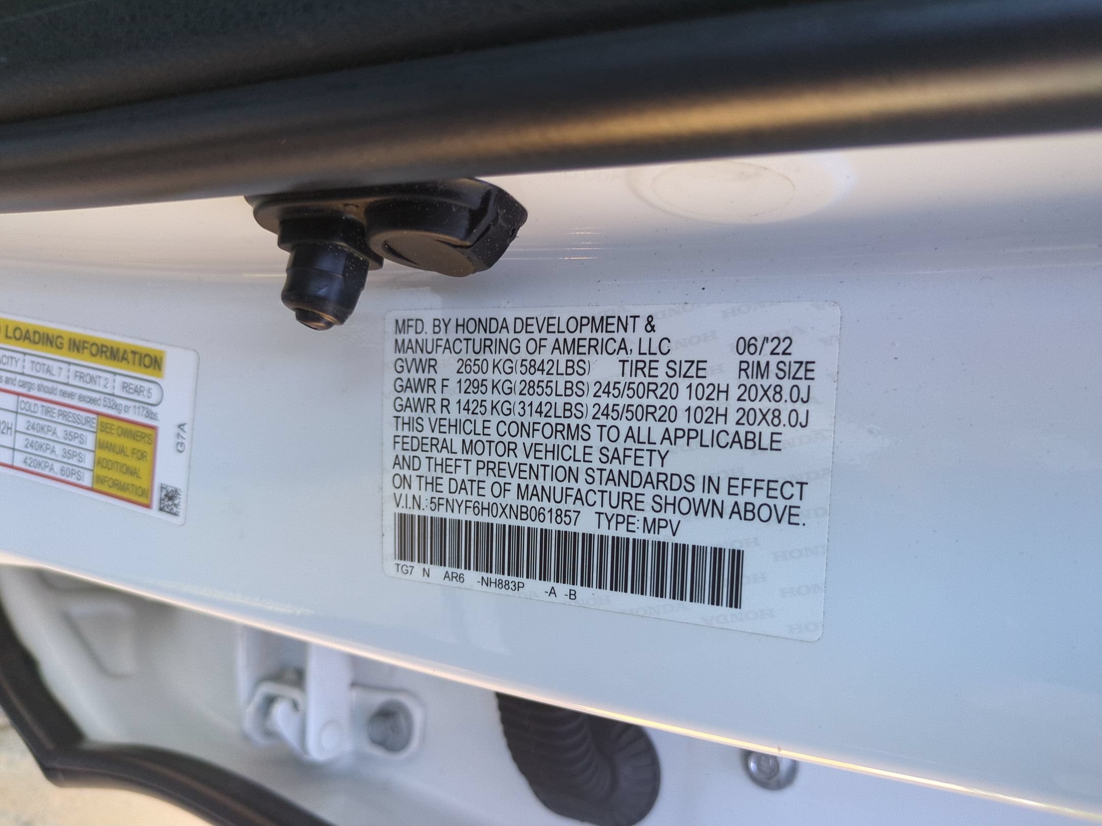 Used 2022 Honda Pilot Elite image 36
