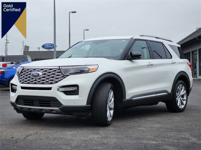 Certified 2022 Ford Explorer Platinum w/ Technology Package image 1